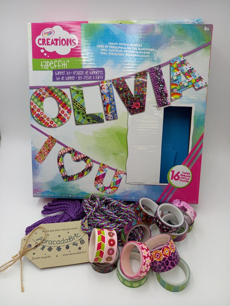 Tapeffiti Kit pour bannières - CRAYOLA CREATiON  