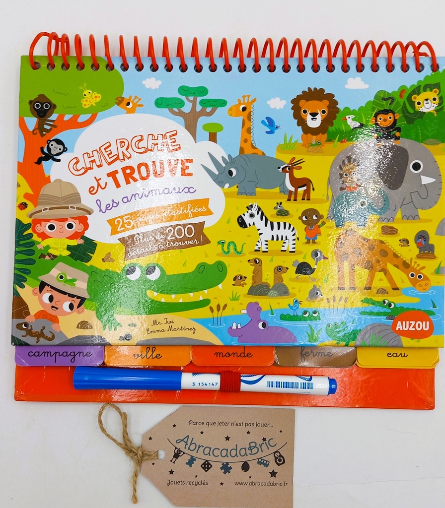 Cherche et trouve les animaux - AUZOU
