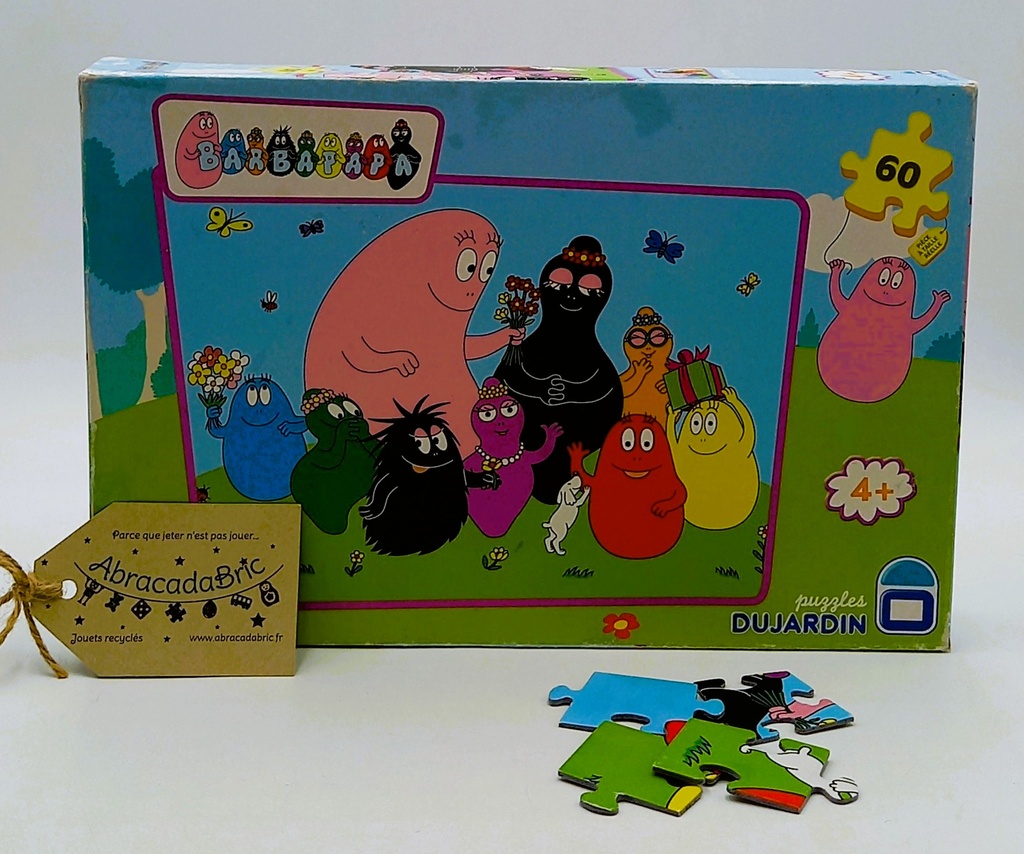 Puzzle "les Barbapapas" 60p - DUJARDiN 