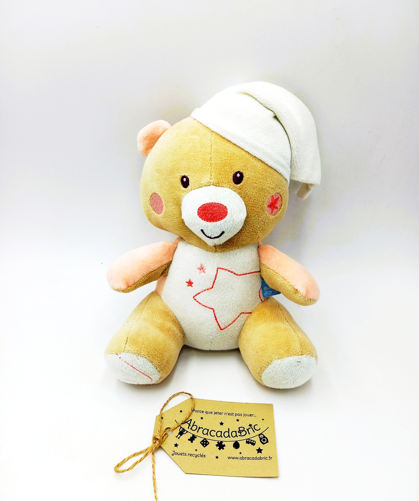 Ours Magidou Rose 20cm - SUCRE D’ORGE 