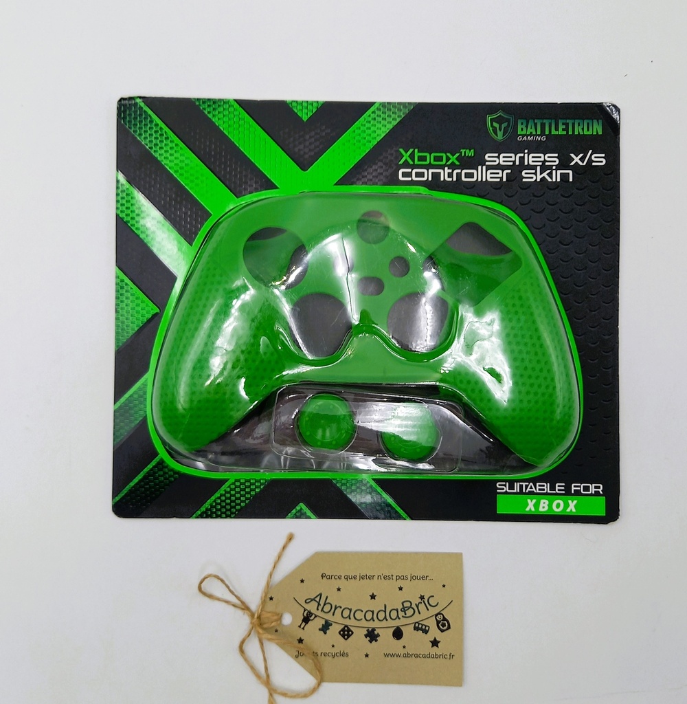 Coque verte pour manette Xbox-Série X/S - BATTLETRON Gaming 