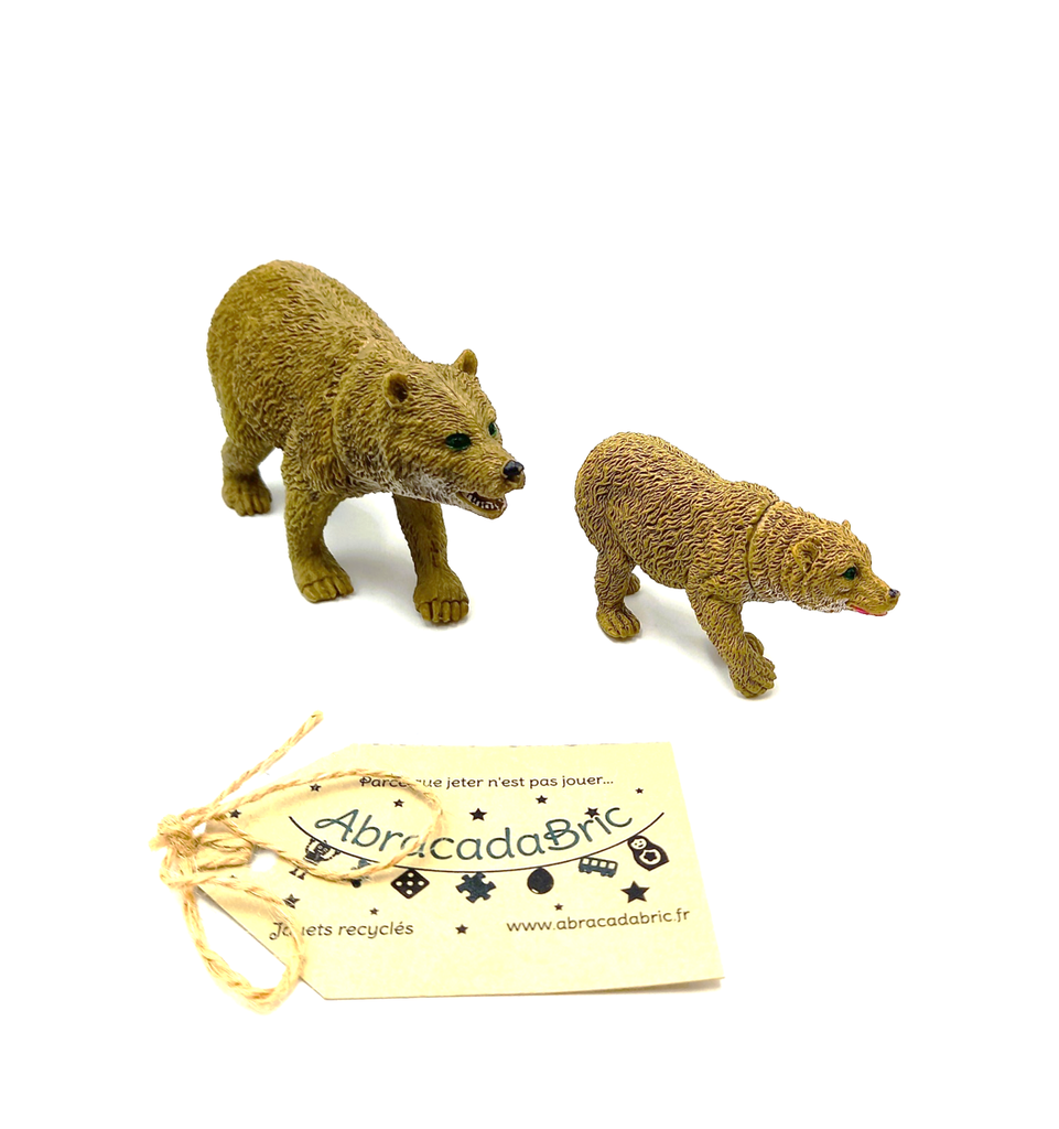 Figurines Ours et Ourson