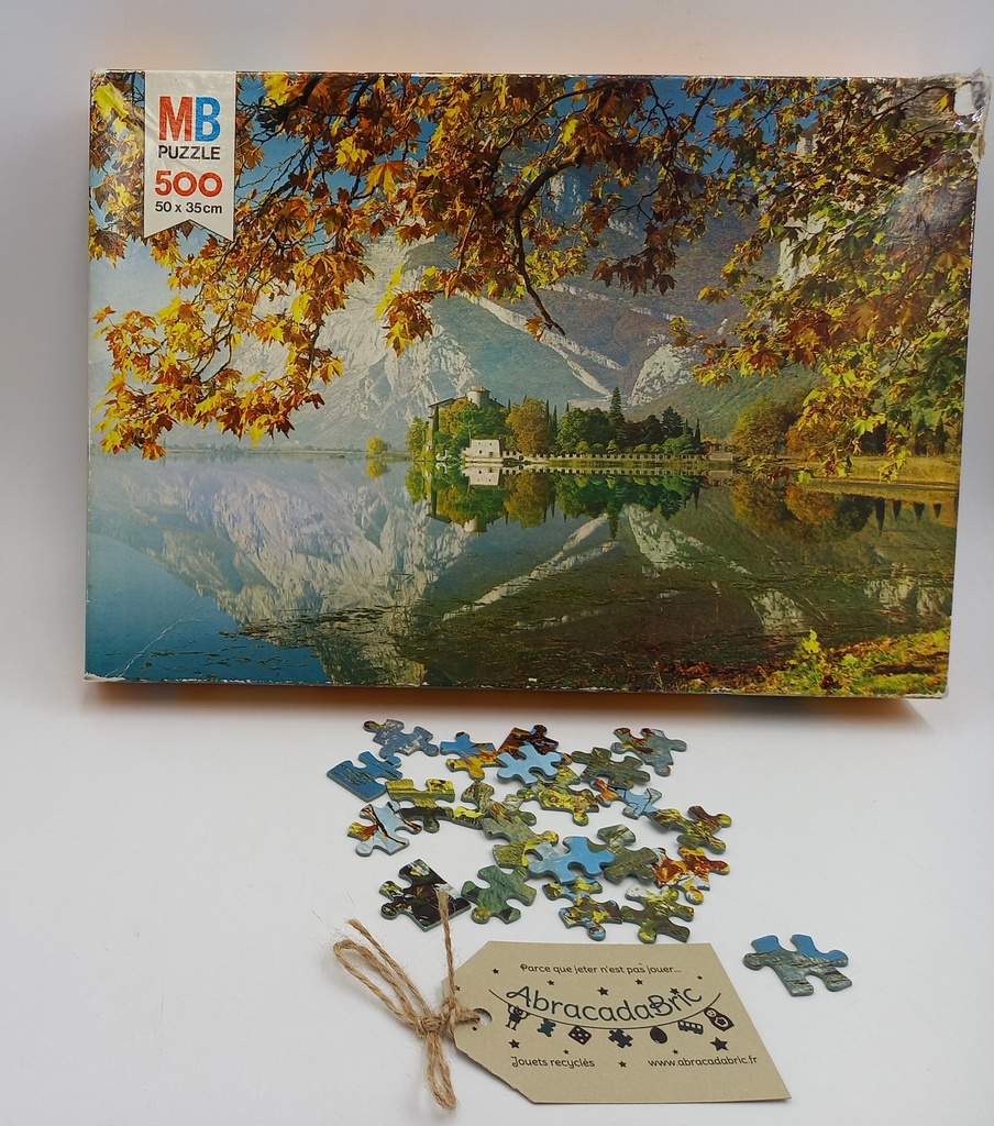 Puzzle lac de montagne 500p  - MB