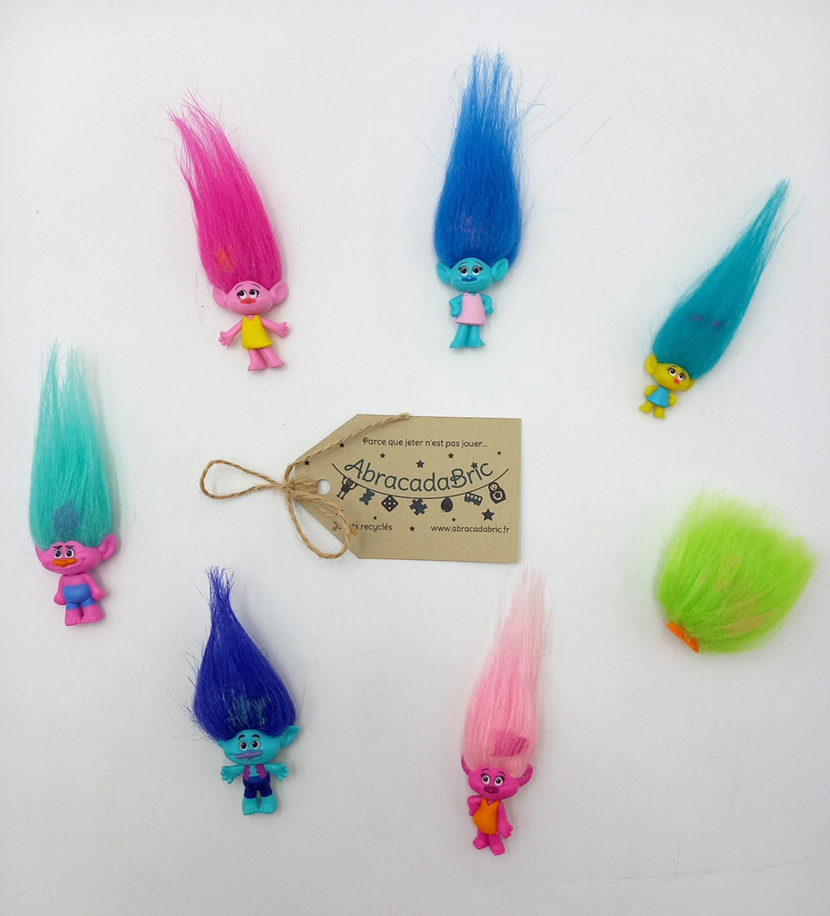 Figurines Trolls Dreamworks x7 - HASBRO