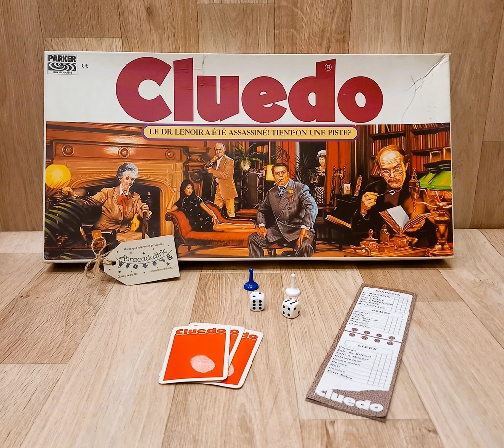Cluedo vintage 1974 - PARKER 