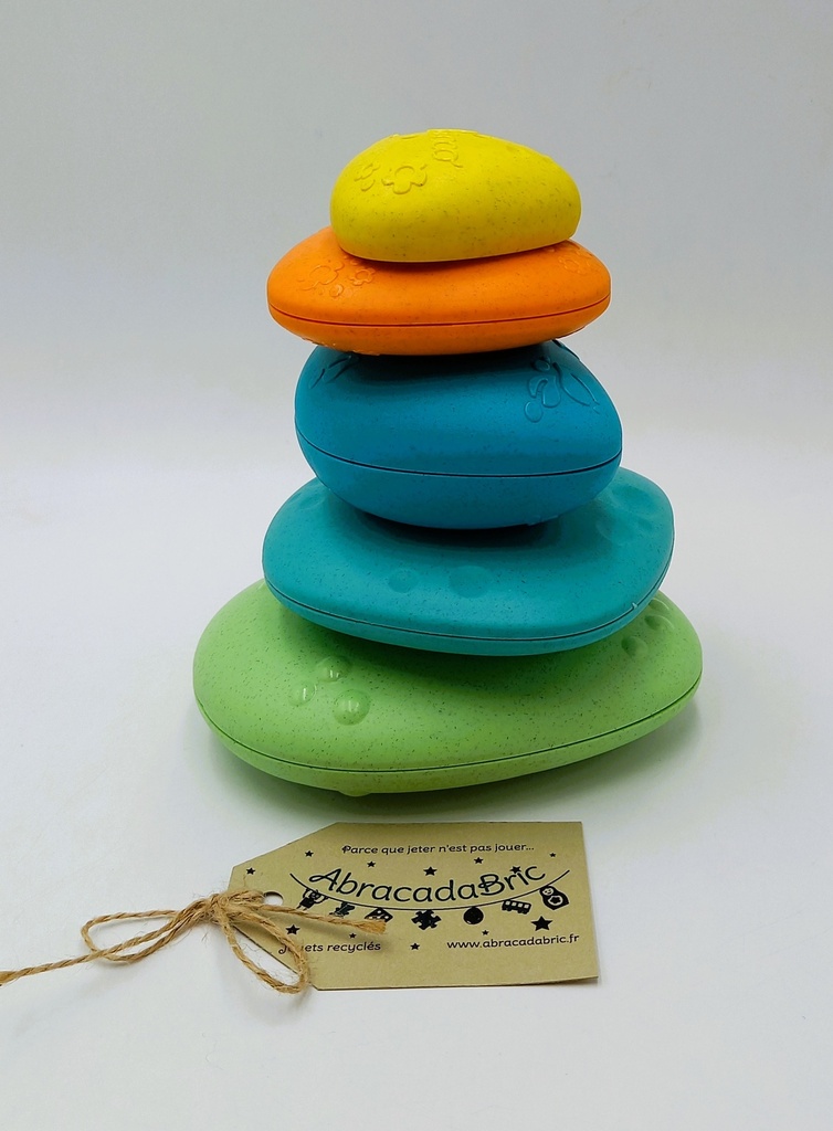 Tour de galets colorés empilable - CHICCO
