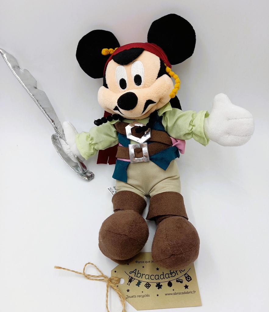 Peluche mickey pirate 30cm - DiSNEY