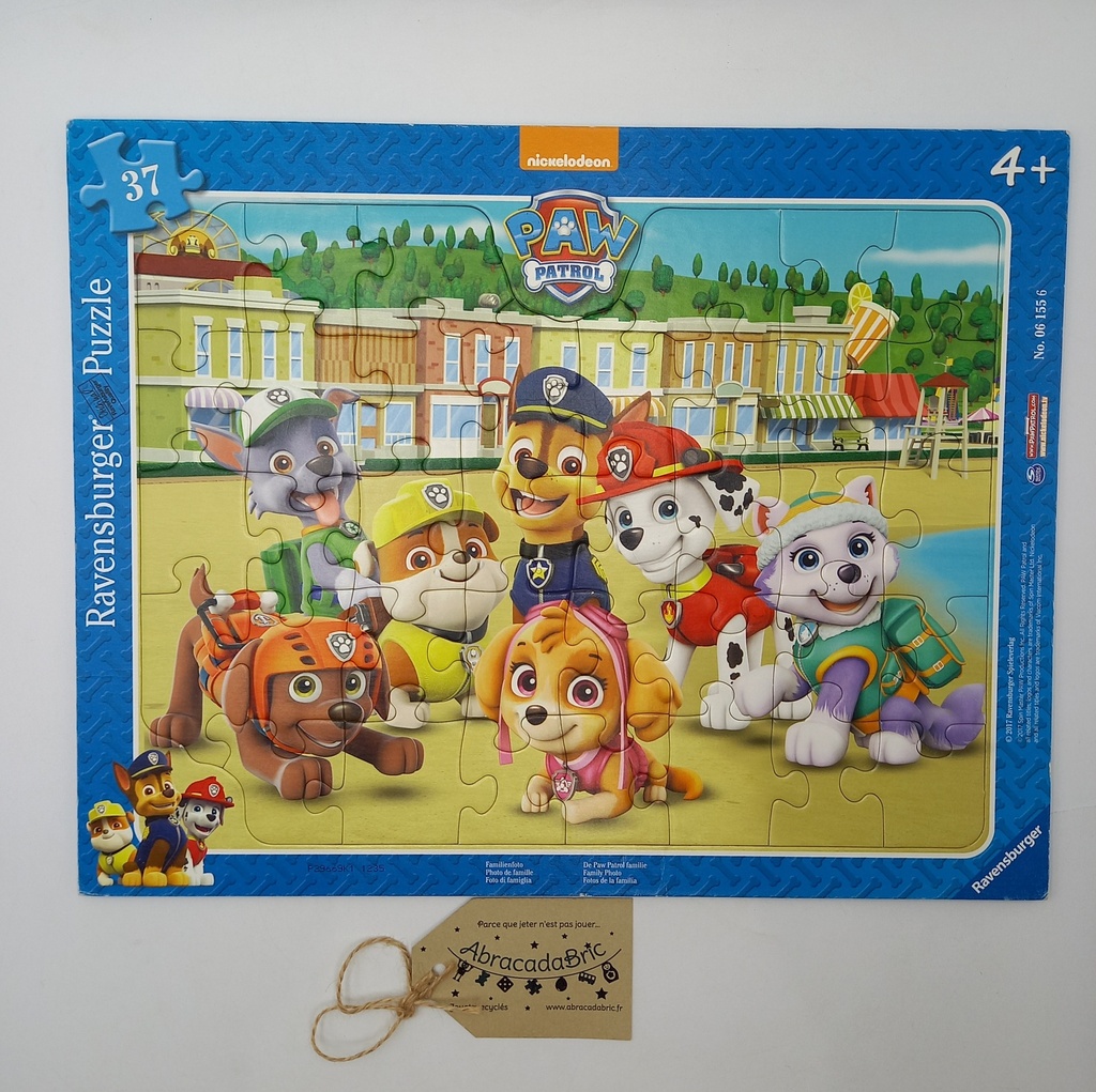Puzzle Pat'Patrouille - Photo de Famille - 37p - RAVENSBURGER 