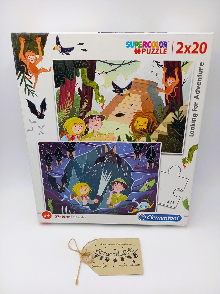 Puzzle 2x20p "L'aventure" - CLEMENTONi  
