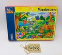 Puzzle Tom & Jerry 2x20p - CLEMENTONi  