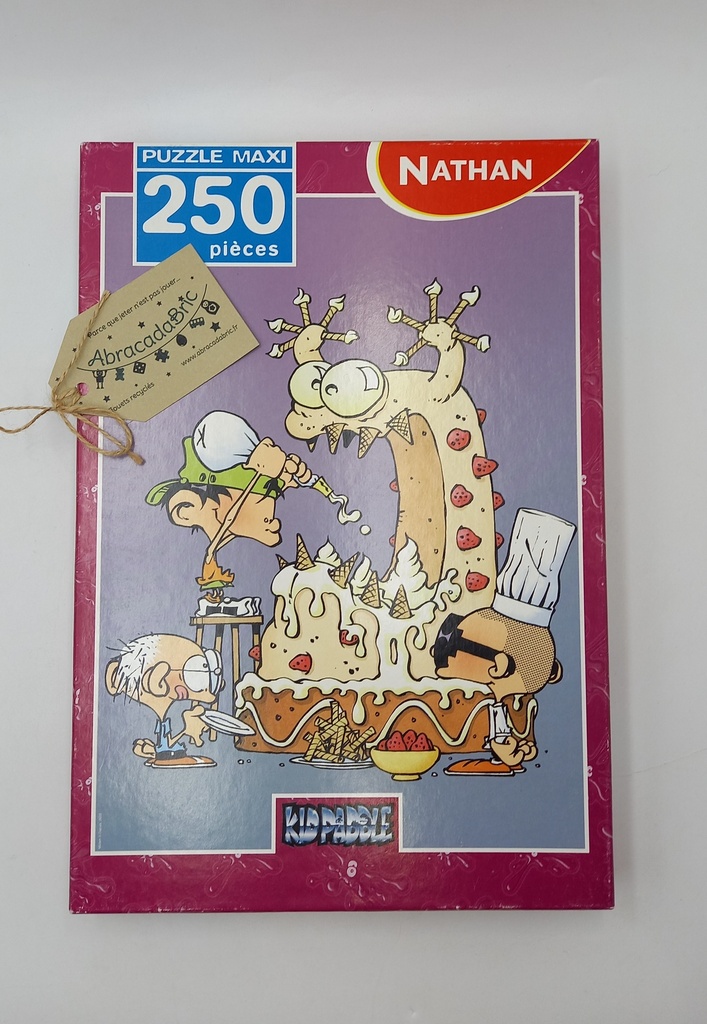 Puzzle "Kidpaddle, le gâteau d'anniversaire" 250p - NATHAN 