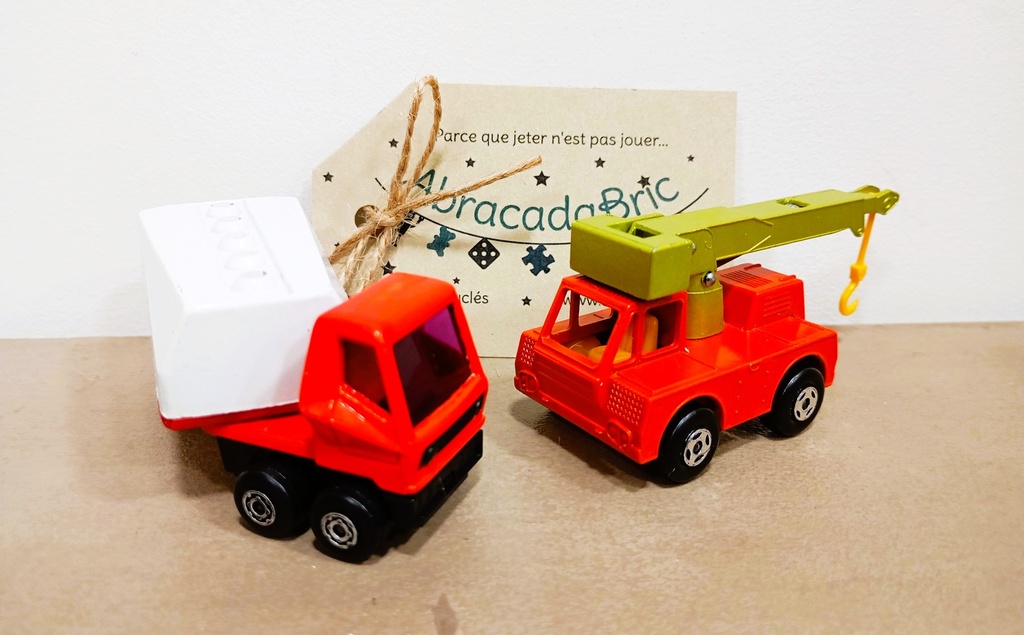 Véhicules de chantier en métal - MATCHBOX