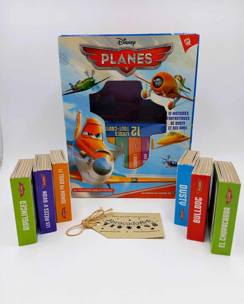 Coffret ma première bibliothèque Planes - PiKiDS DiSNEY