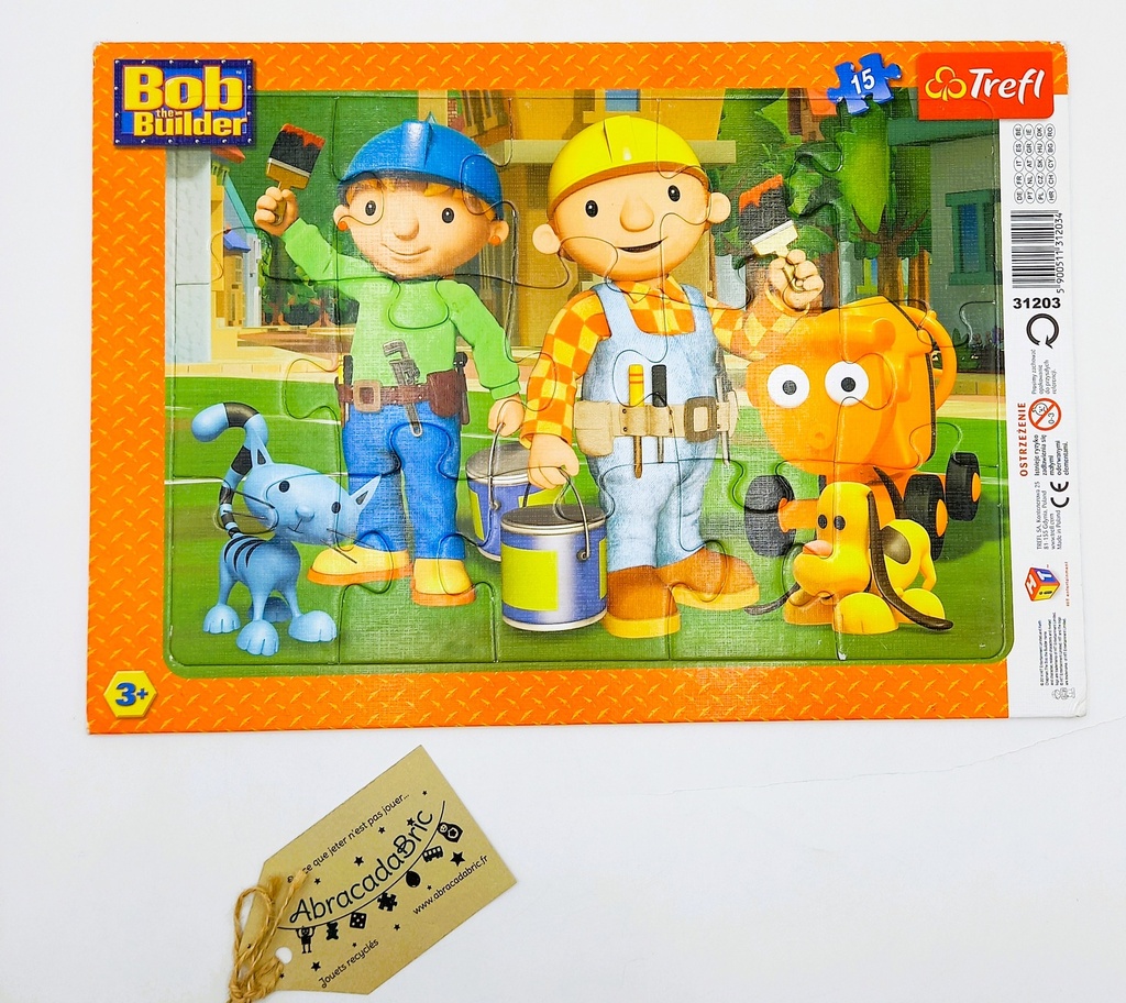  Puzzle Bob le bricoleur 15p - TREFL