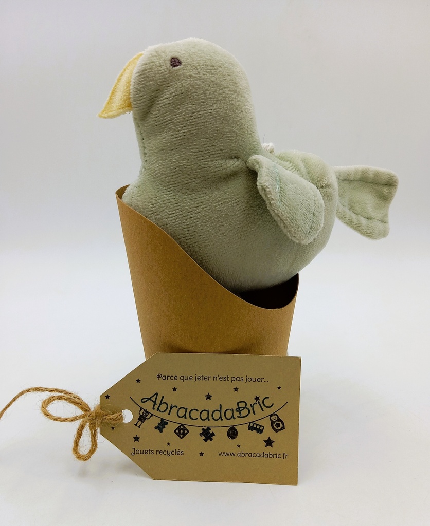  Hochet éveil oiseau à accrocher 18 cm