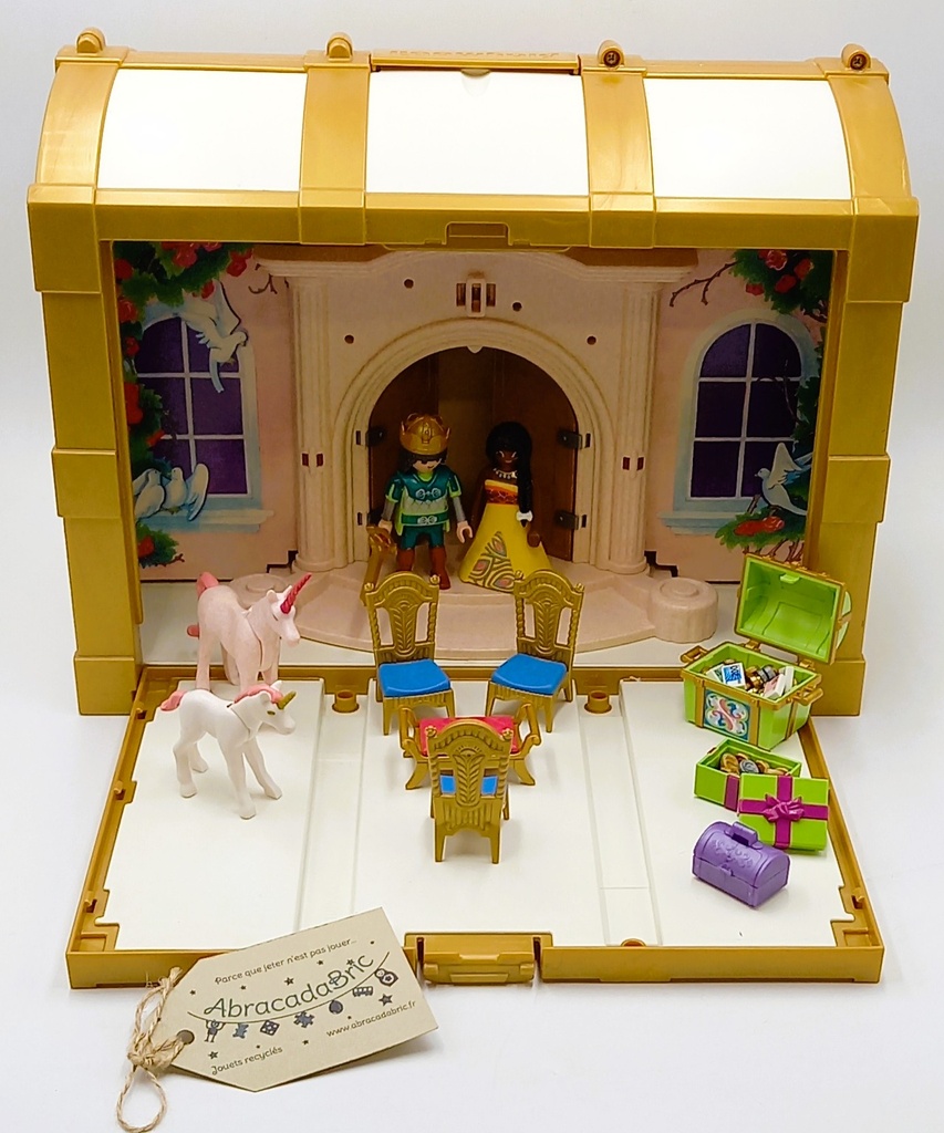 Coffre princesse doré- PLAYMOBiL