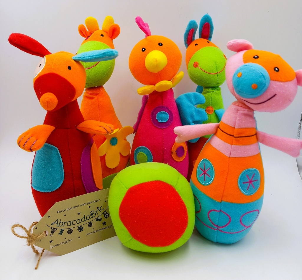 Jeu de quille en peluche- BAWi