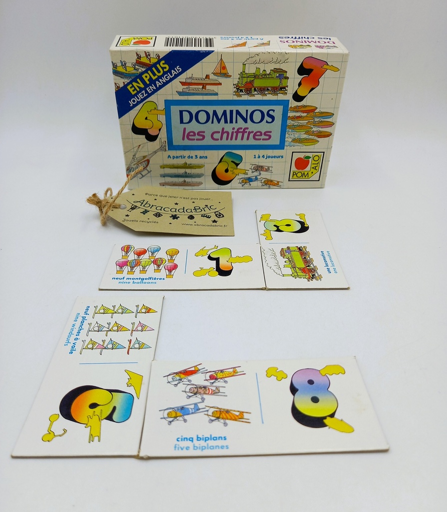 Domino "les chiffres" - POM'ALO 