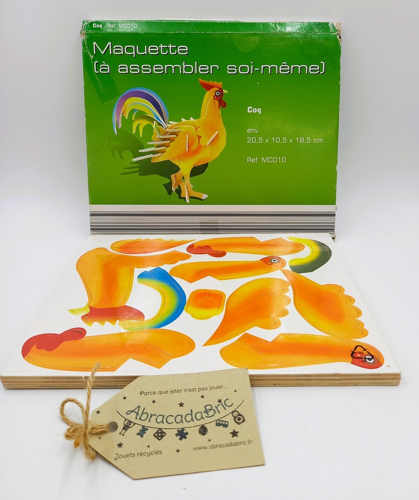 Maquette COQ à assembler