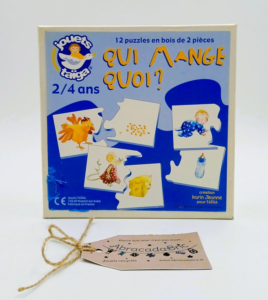 Qui mange quoi - JOUETS TAiGA
