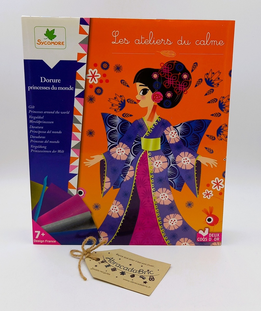 Les ateliers du calme, Dorure Princesses du Monde - SYCOMORE