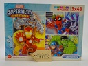 Puzzle Marvel super hero adventures 2x48p - CLEMENTONi 