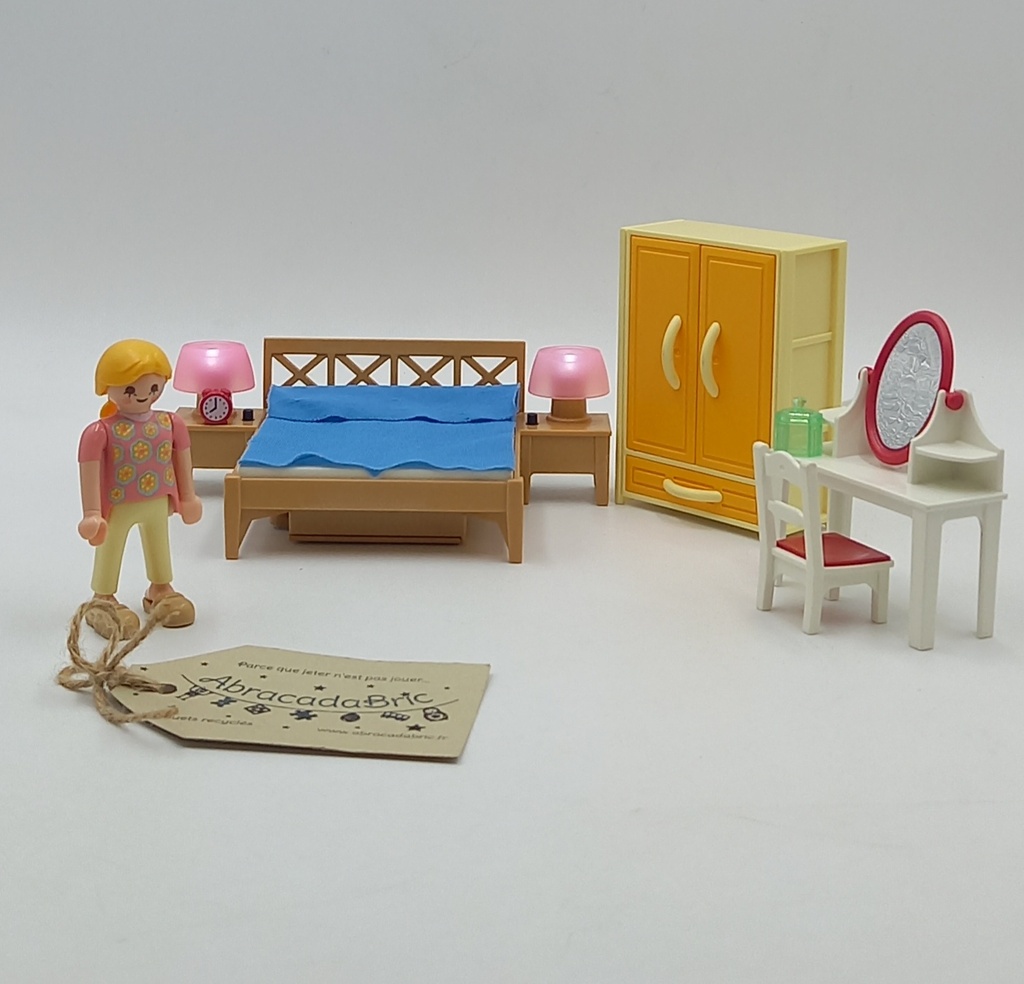 Chambre des Parents avec Coiffeuse - PLAYMOBiL  