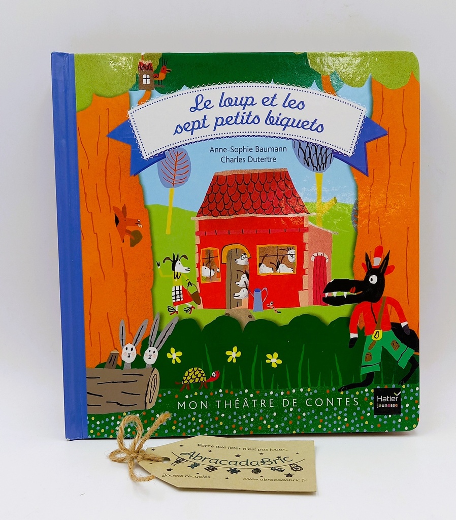 Le Loup et les sept petits biquets - EDiTiON HATiER Jeunesse 