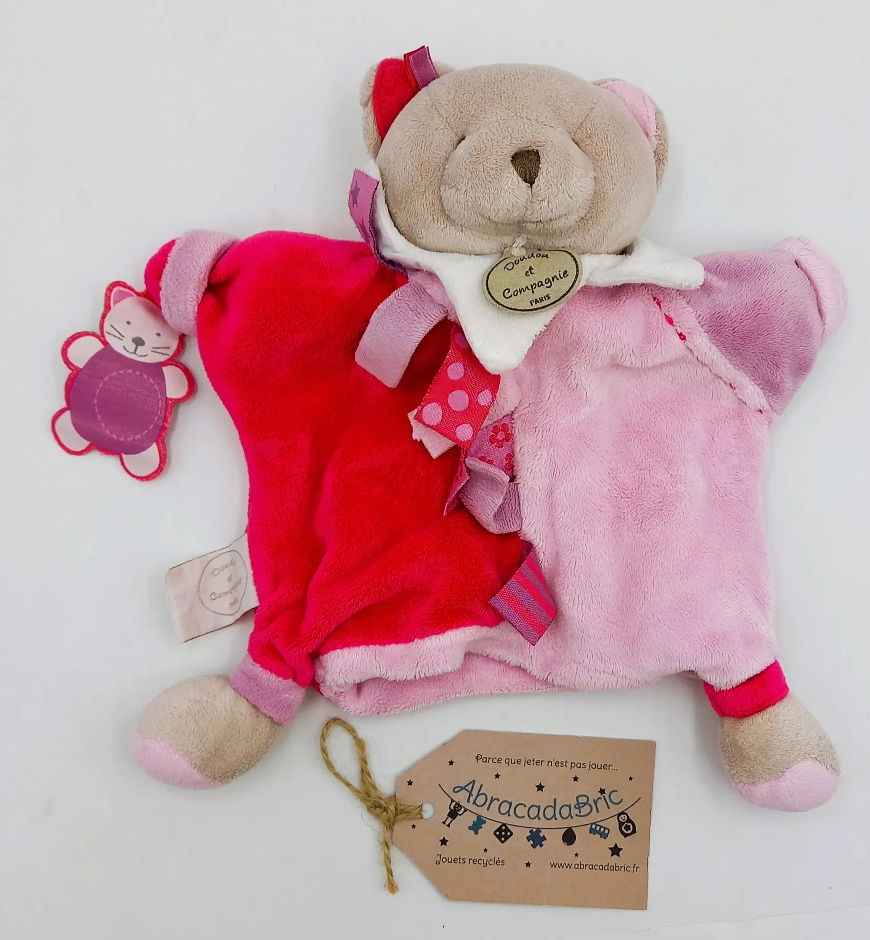 Marionnette Enola le chat - DOUDOU ET COMPAGNiE