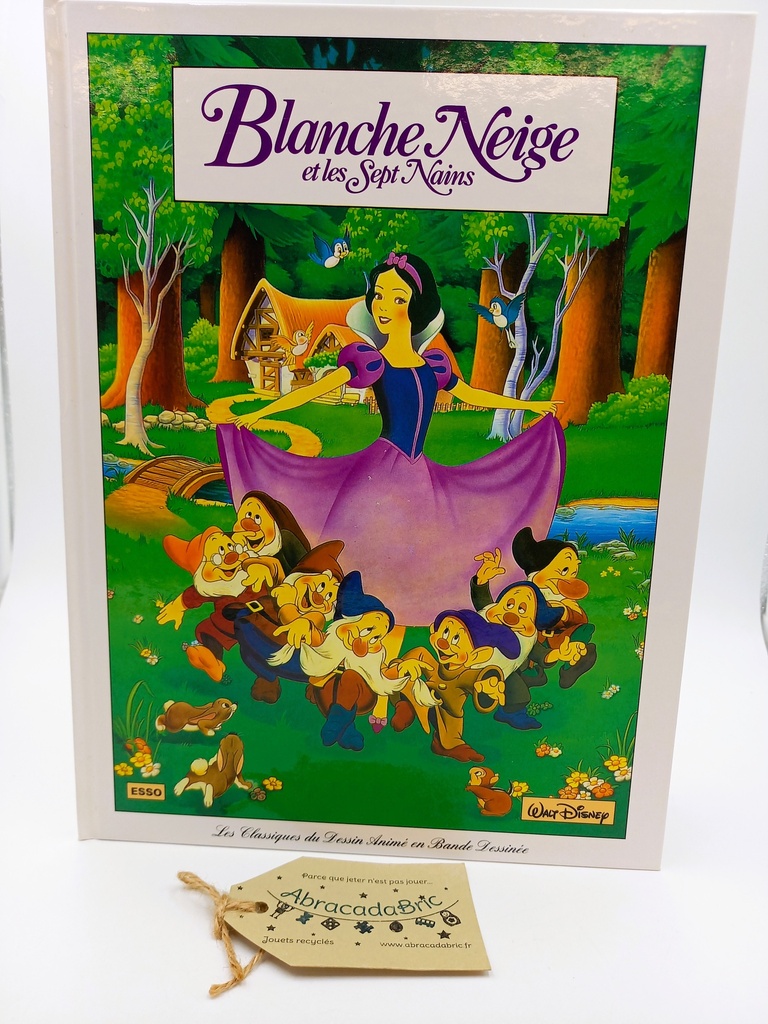 Blanche Neige et les sept nains Walt Disney - ESSO 