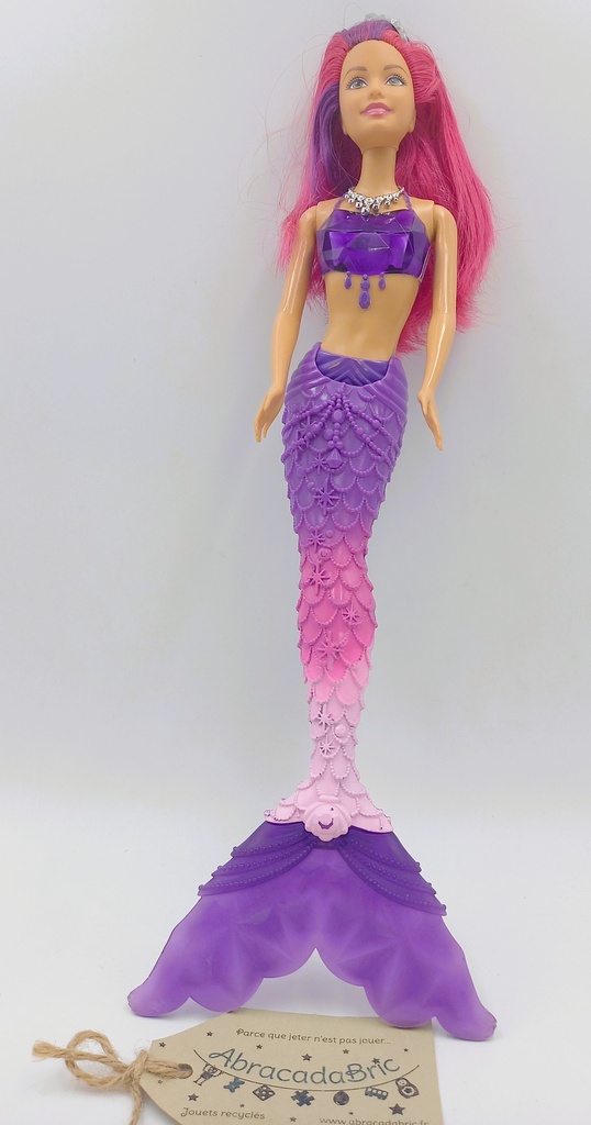 Barbie sirène violette - MATTEL
