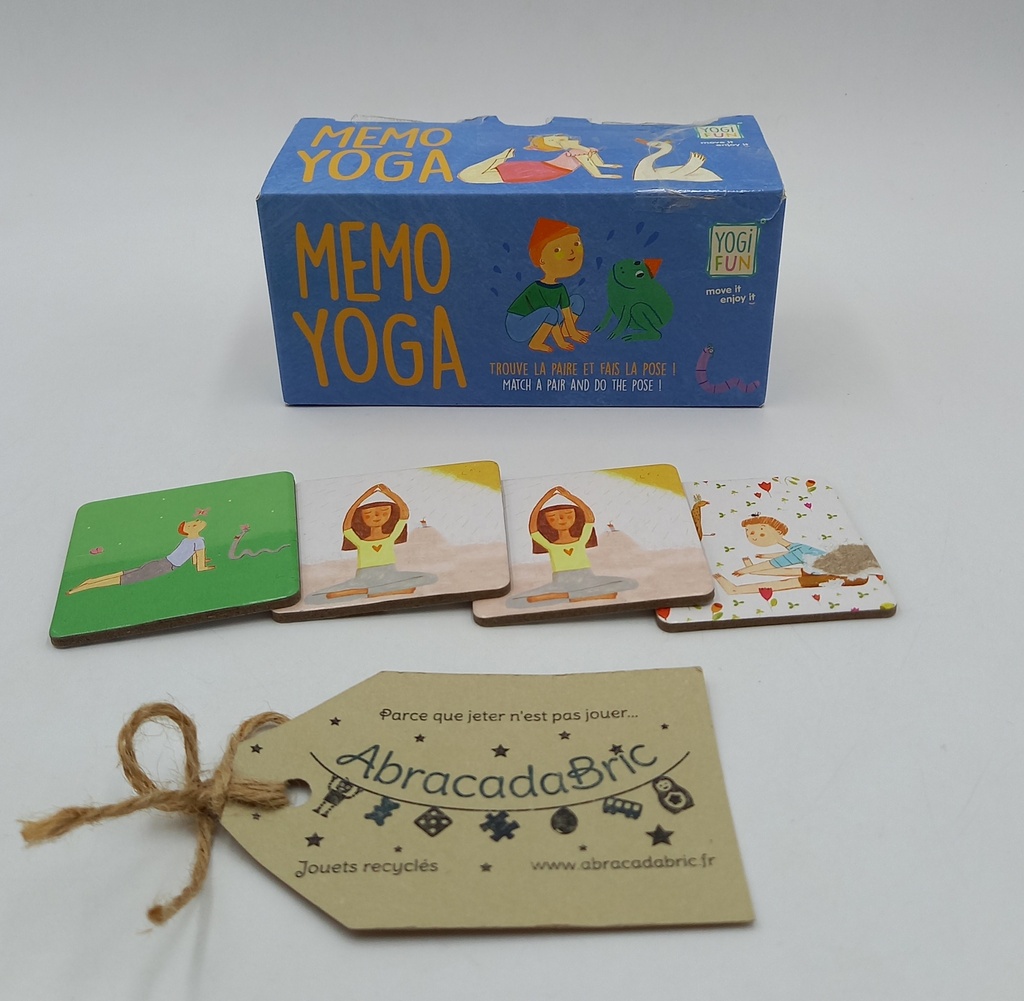 Jeu Memo yoga - YOGi FUN -