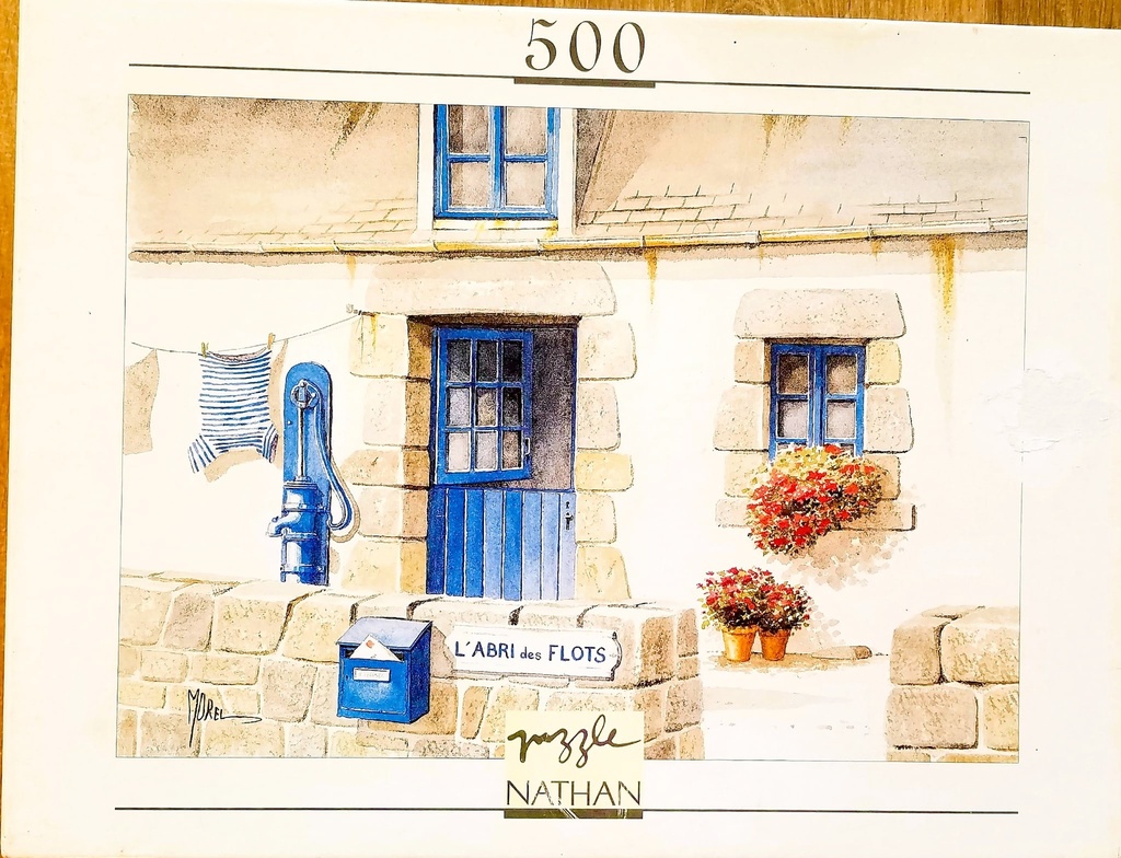 Puzzle "l'abri des flots" 500p - NATHAN 