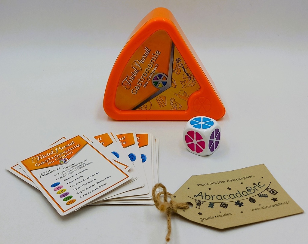 Recharge Trivial pursuit gastronomie jeu compact - HASBRO