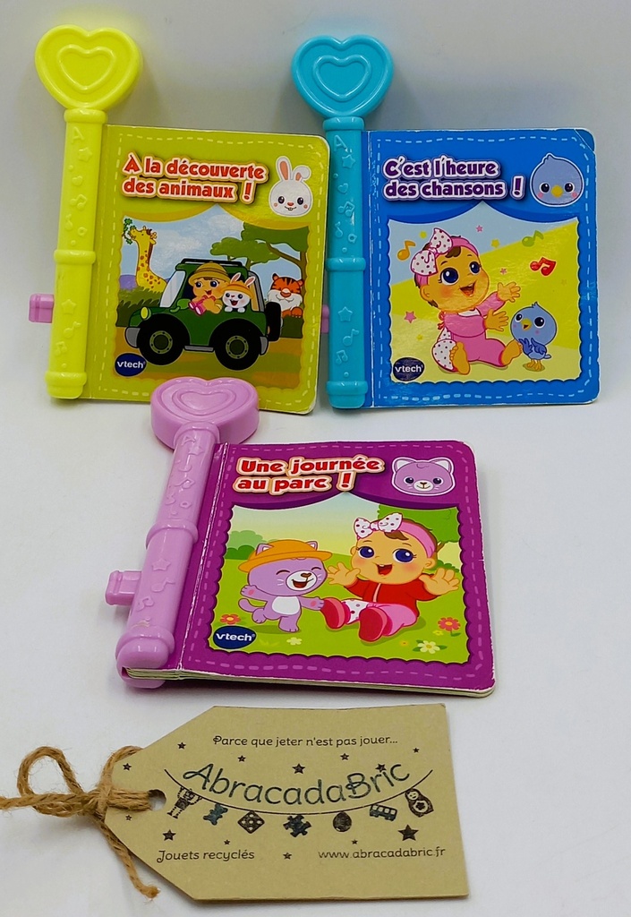 3 livres pour apprendre - VTECH