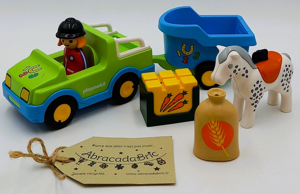 Fermier avec son cheval - PLAYMOBiL 123 