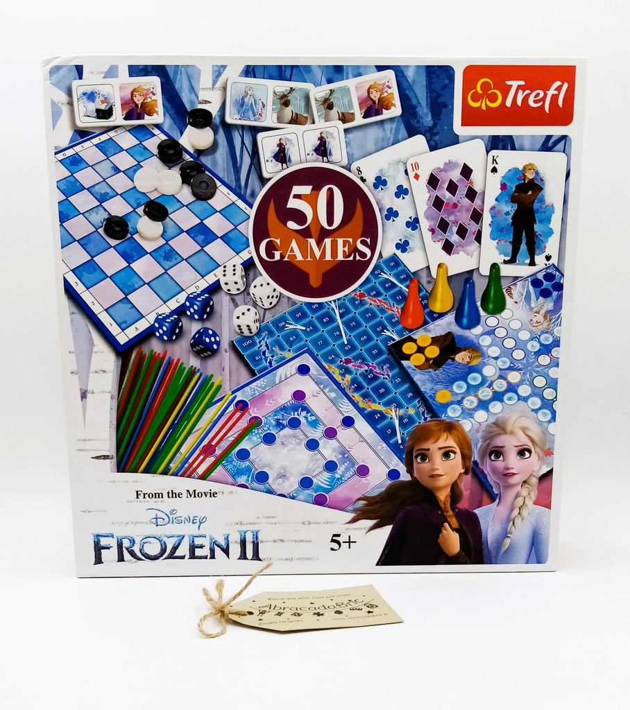 50 jeux classiques "La Reine des Neiges" -TREFL