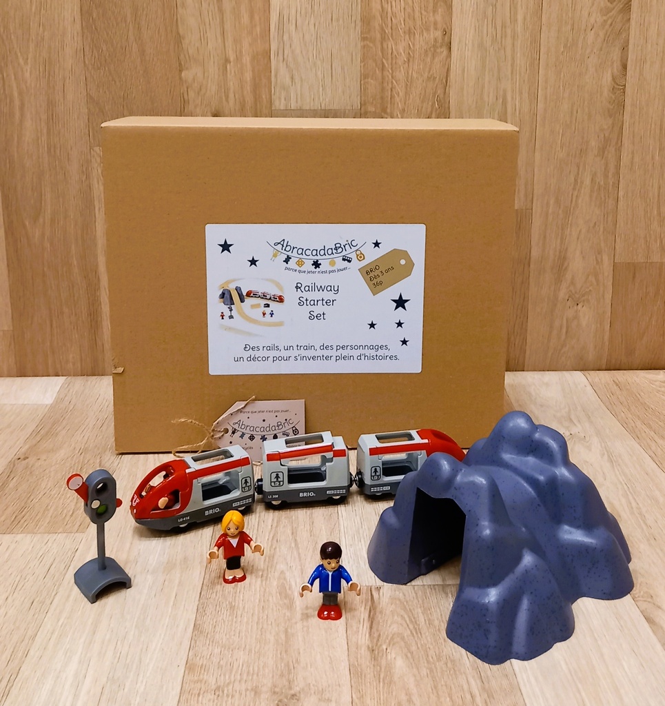 Circuit en bois 36 pièces - BRiO 