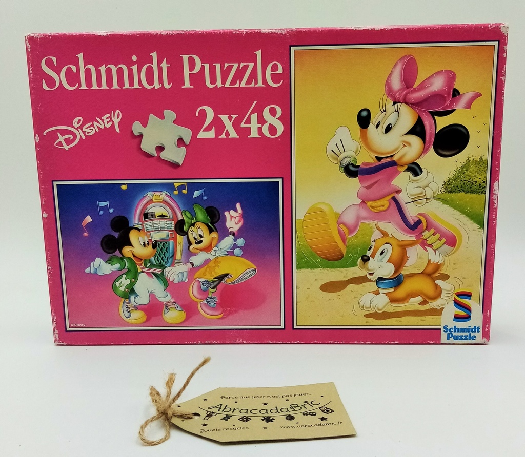 Puzzle « Minnie s'amuse » 2X48p - SCHMiDT  