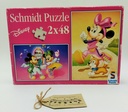 Puzzle « Minnie s'amuse » 2X48p - SCHMiDT  