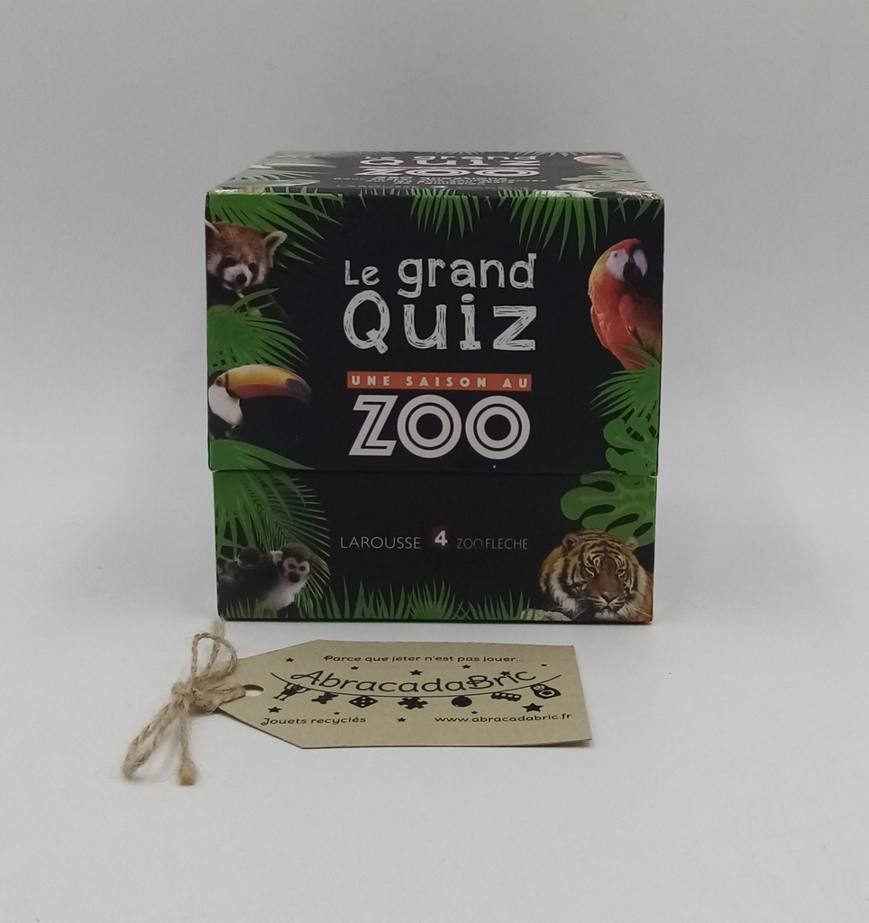 Le grand quizz, une saison au zoo - LAROUSSE 