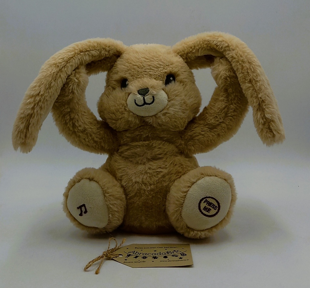 Valentin, le lapin coucou 25cm - PiOUPiOU ET MERVEiLLES  