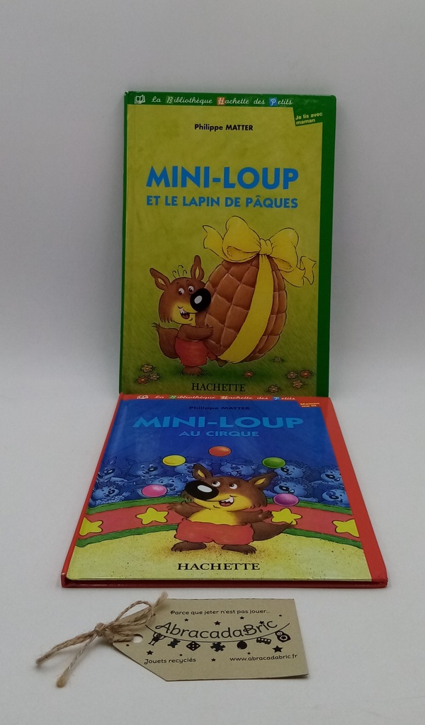 "Mini-Loup au cirque" & "Mini-Loup et le Lapin de Pâques" - HACHETTE