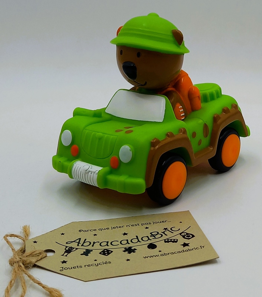 Voiture avec ours - WONDER MAMAN 