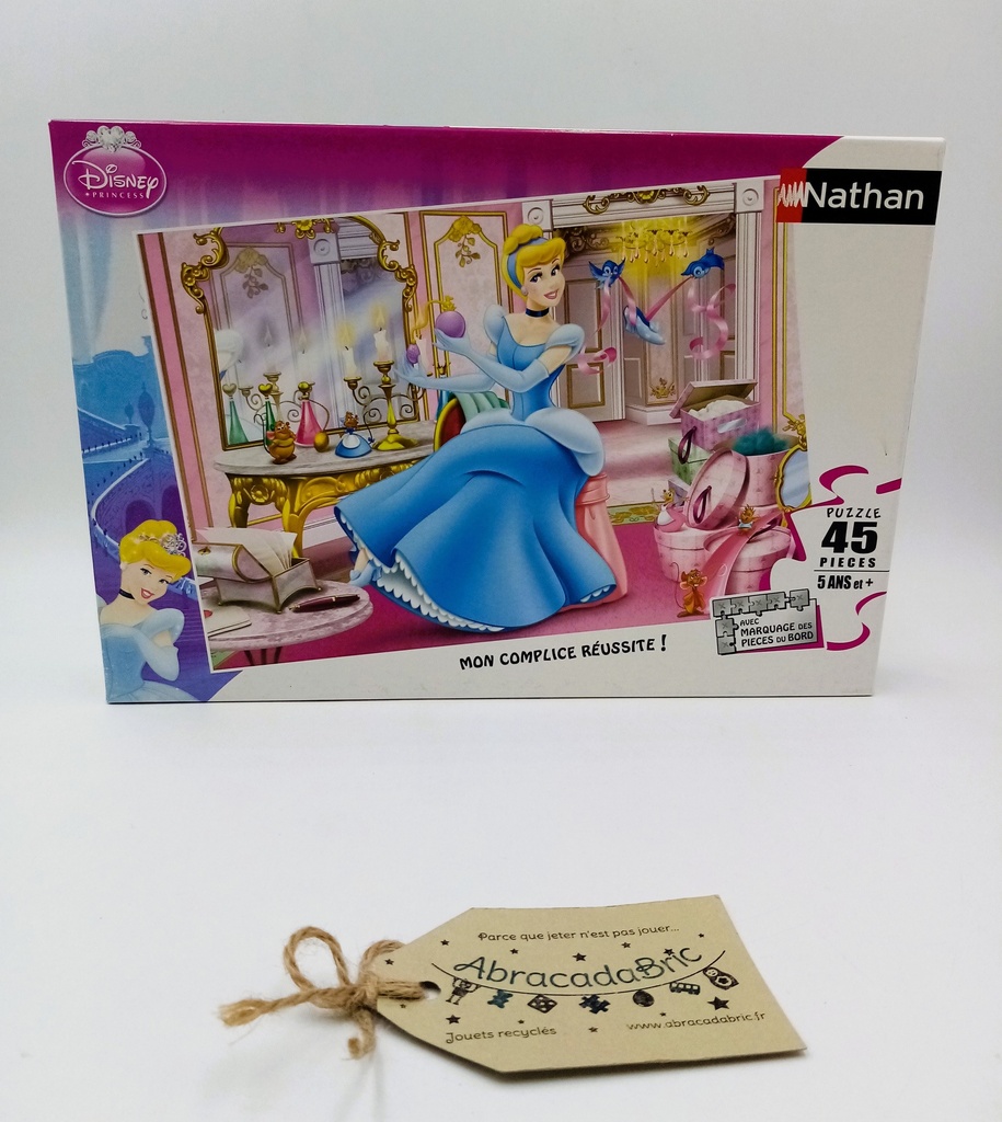 Puzzle "La belle Cendrillon" 45p - NATHAN 