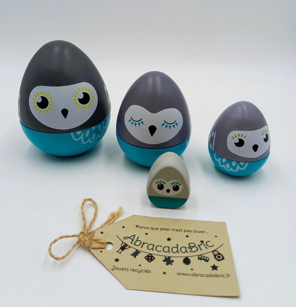 Chouettes gigognes montessori - NATURES & DECOUVERTES