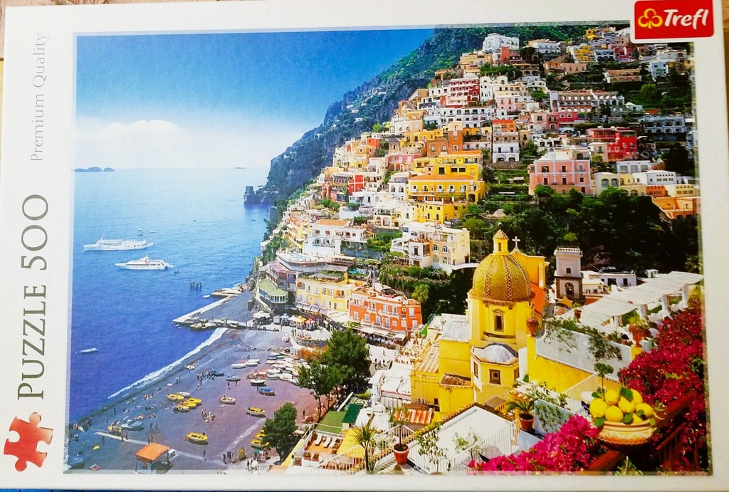Puzzle "Positano, italie" 500p - TREFL