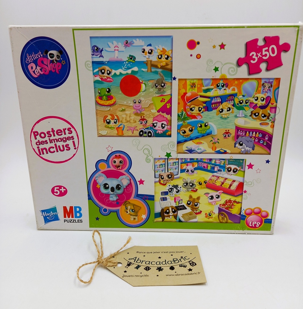 Puzzle "Littlest Petshop" 2x50p - HASBRO 