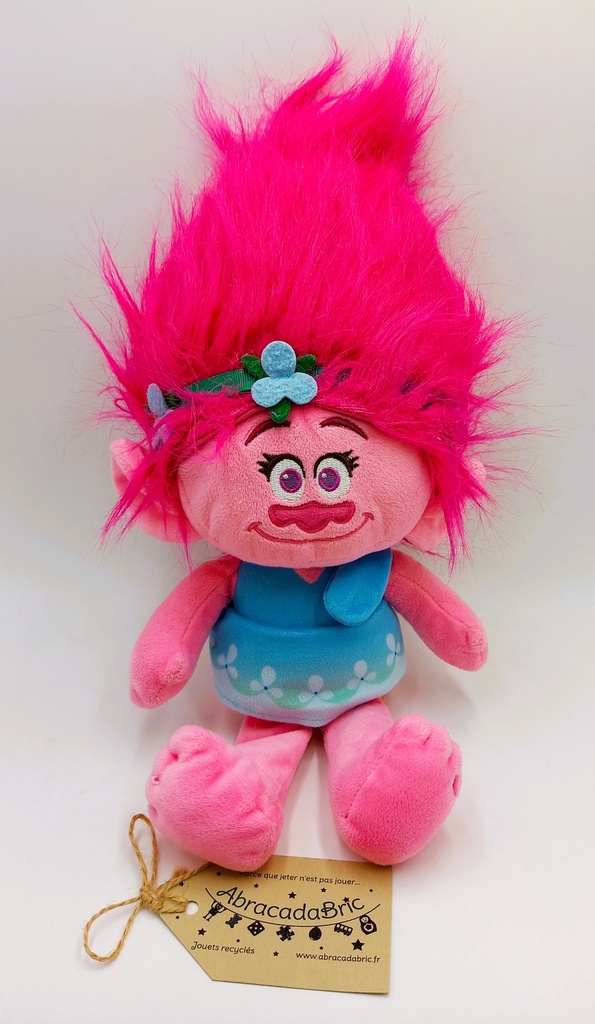 Trolls Poppy rose 40 cm- DREAMWORKS