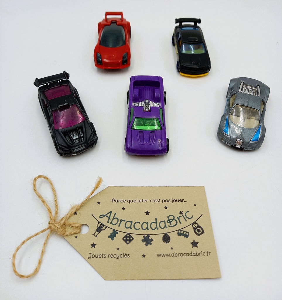 Lot de 5 voitures  - HOTWHEELS